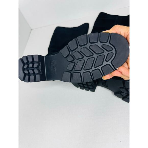 Blondo Kray tall Waterproof Boot in Black Suede size 8 - Picture 4 of 9